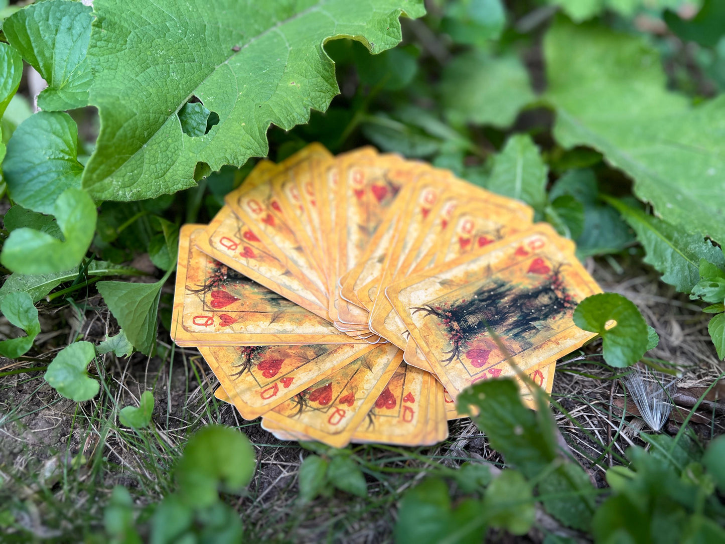 Antler Queen Playing Cards: Fanmade Art Deck