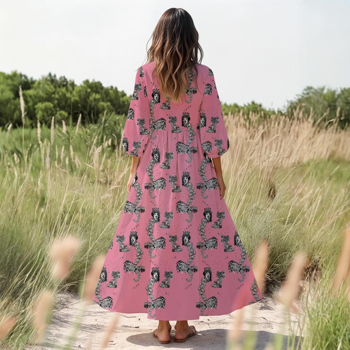 Timeless Tanya Cosplay Dress | vacation Inspired Parody Long Sleeve Costume