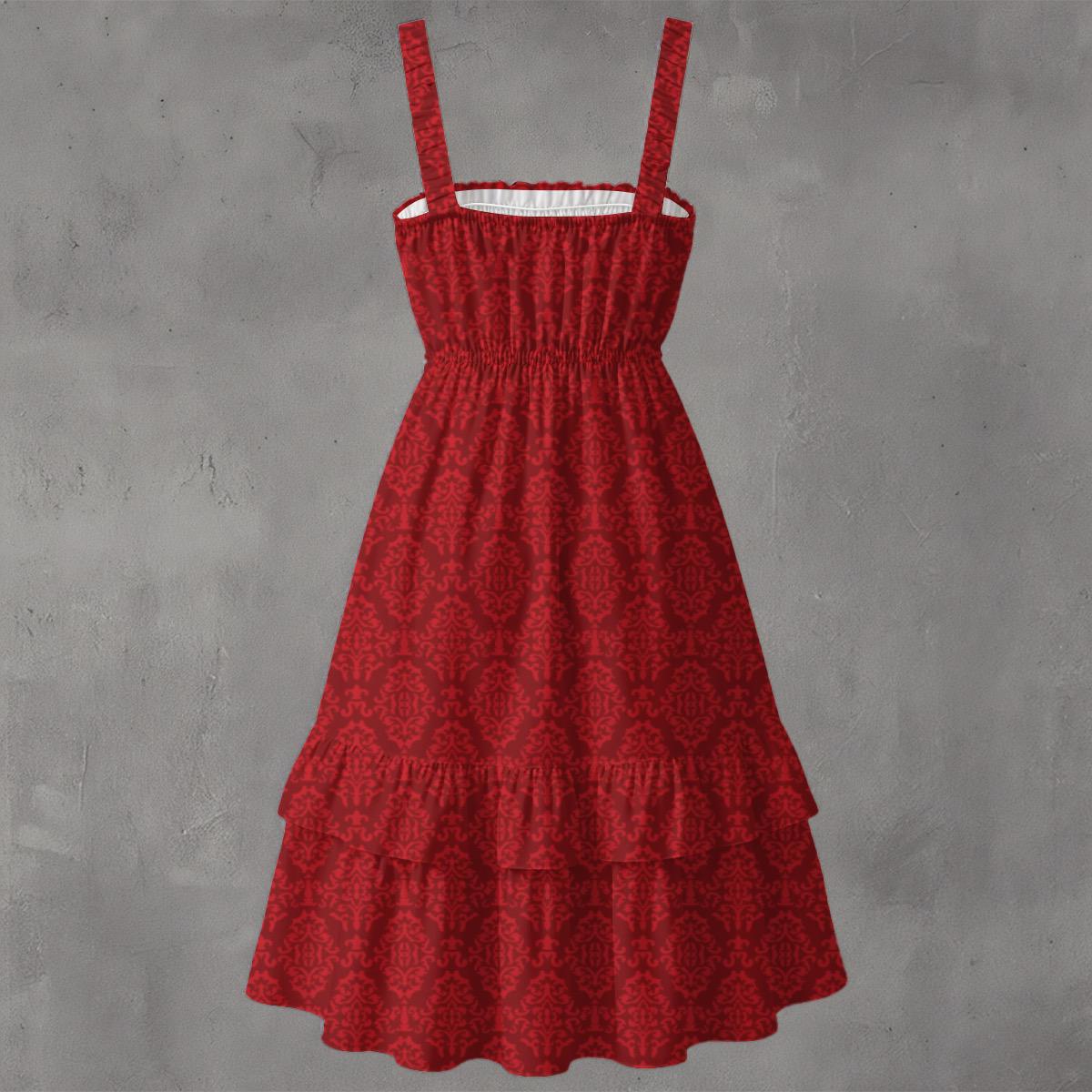 Taskmaster Inspired Damask Pattern Dress | British Comedy Fandom Dress