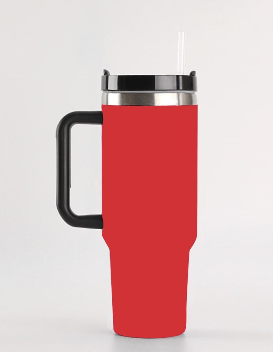 Phantom of the Opera Tumbler: Falling Chandelier Watercolor, 40oz