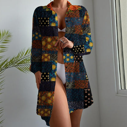 Holy Relic Baby Billy Patchwork Style Shirt Dress