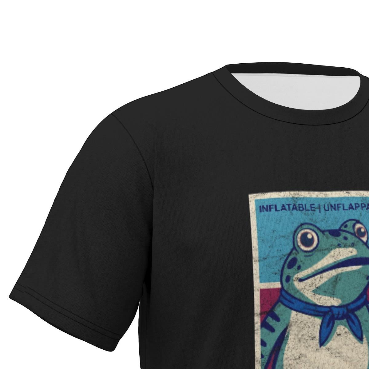 Inflatable Unflappable HOP Protest Shirt • Portland Frog Meme Tee