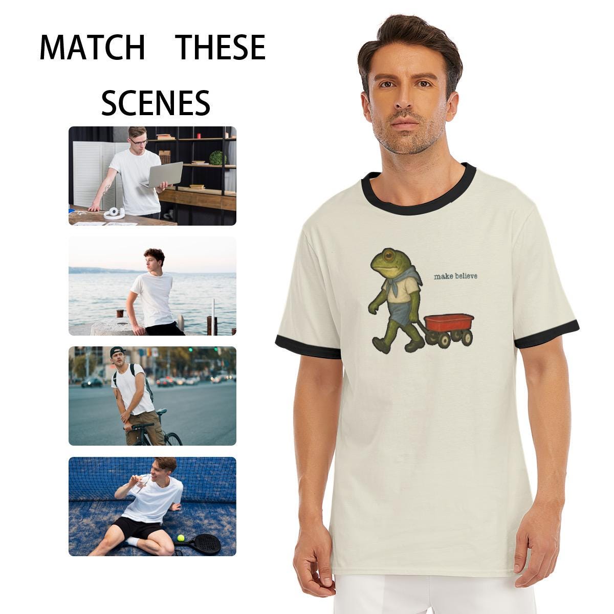 Y2K Cartoon Tribute Tee: 80s-90s Cartoon Nostalgia Shirt