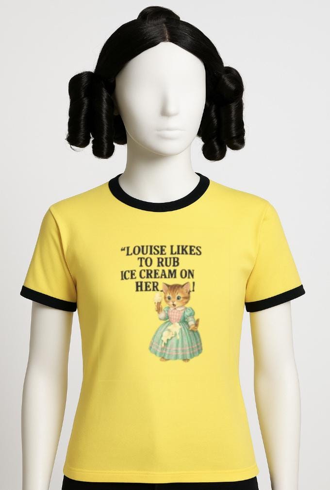 OH, MARY Broadway Parody Shirt | Louise’s Ice Cream Secret Funny Tee | Fanmade Merch