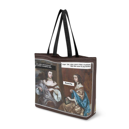Romantasy Book Boyfriends Canvas Tote Bag