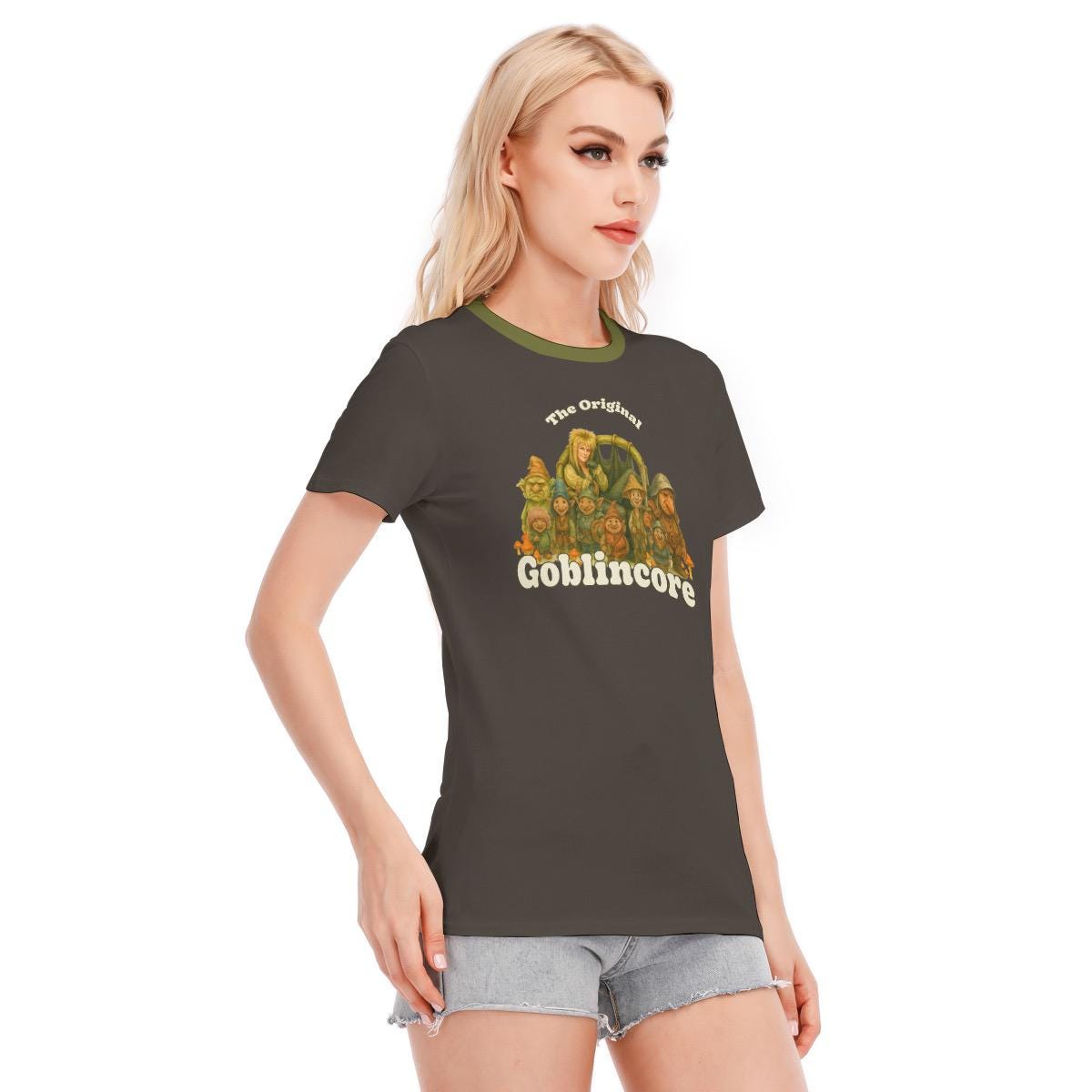 The Original Goblincore T-Shirt – Jareth Goblin King Fantasy Maze Inspired Parody Tee, 80s Gift