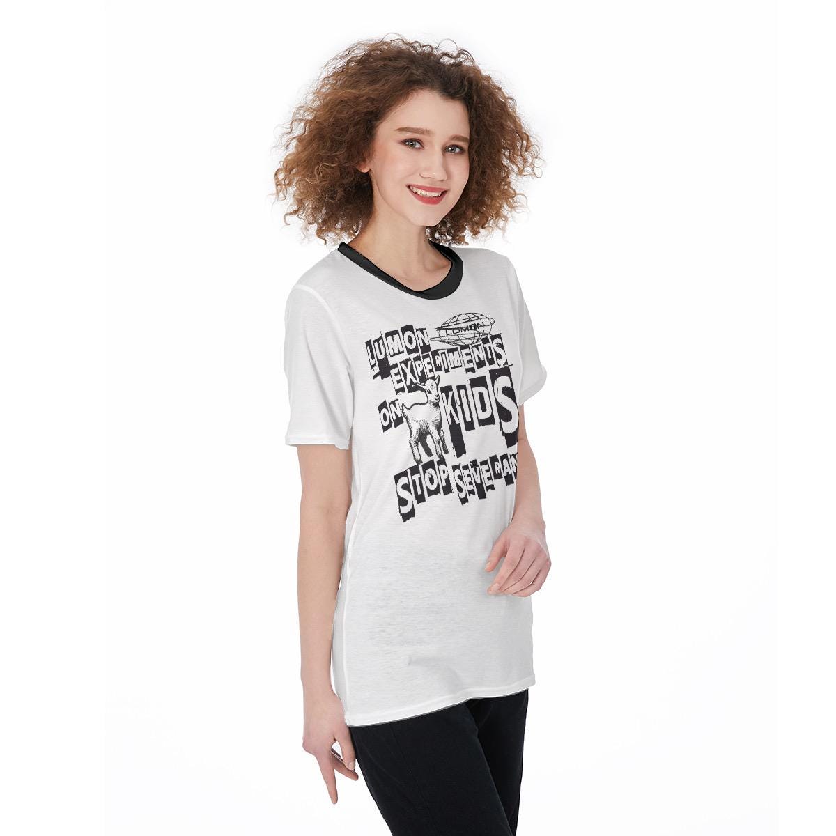 Whole mind Collective Lumon Goats Ringer T-Shirt inspired by MDR