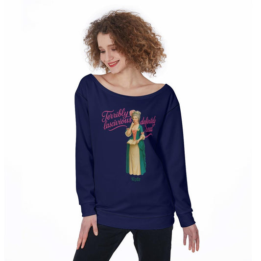 Spicy Romance Book Lover Sweatshirt: Rococo TL;DR Midnight Top