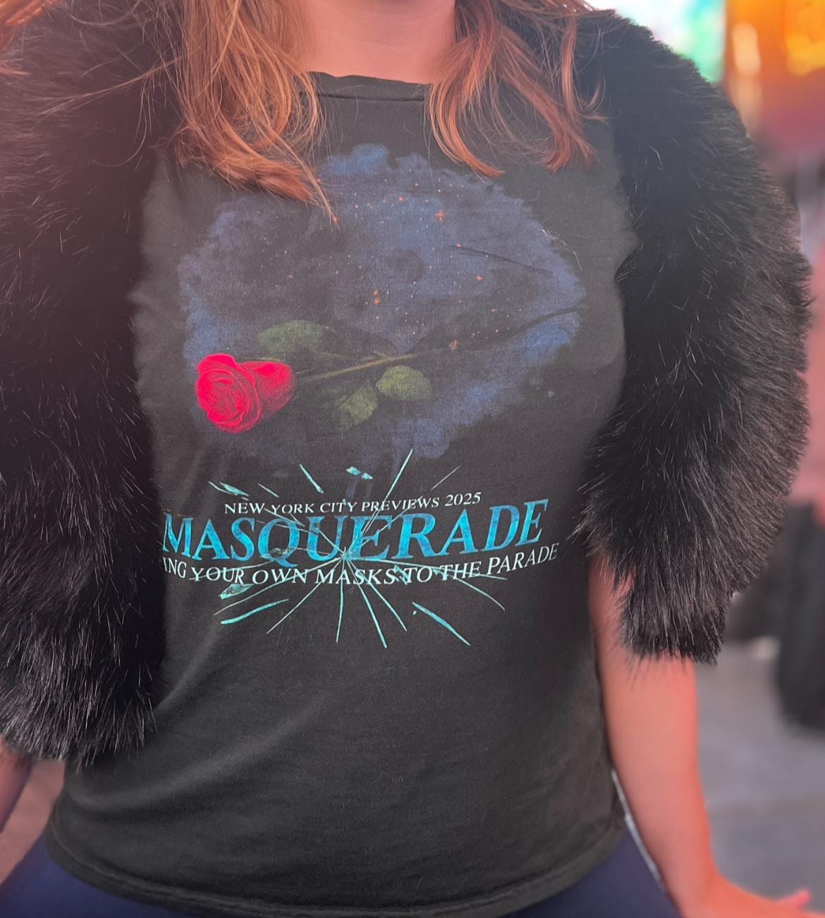 Phantom of the Opera Parody T-Shirt: Masquerade NYC 2025 Fanmade Merch