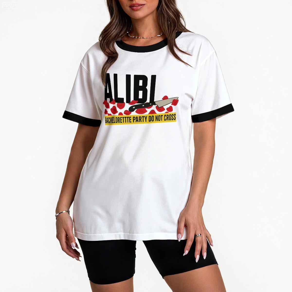 Custom Bachelorette True Crime Party Shirt • Funny Bride Tribe Tee • Bridesmaids