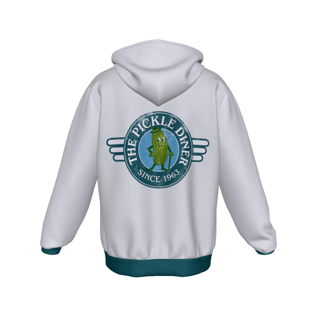 Pickle Diner Zip-Up Hoodie |  Fan Sweatshirt Inspired by Only Murders in the Building | Parody