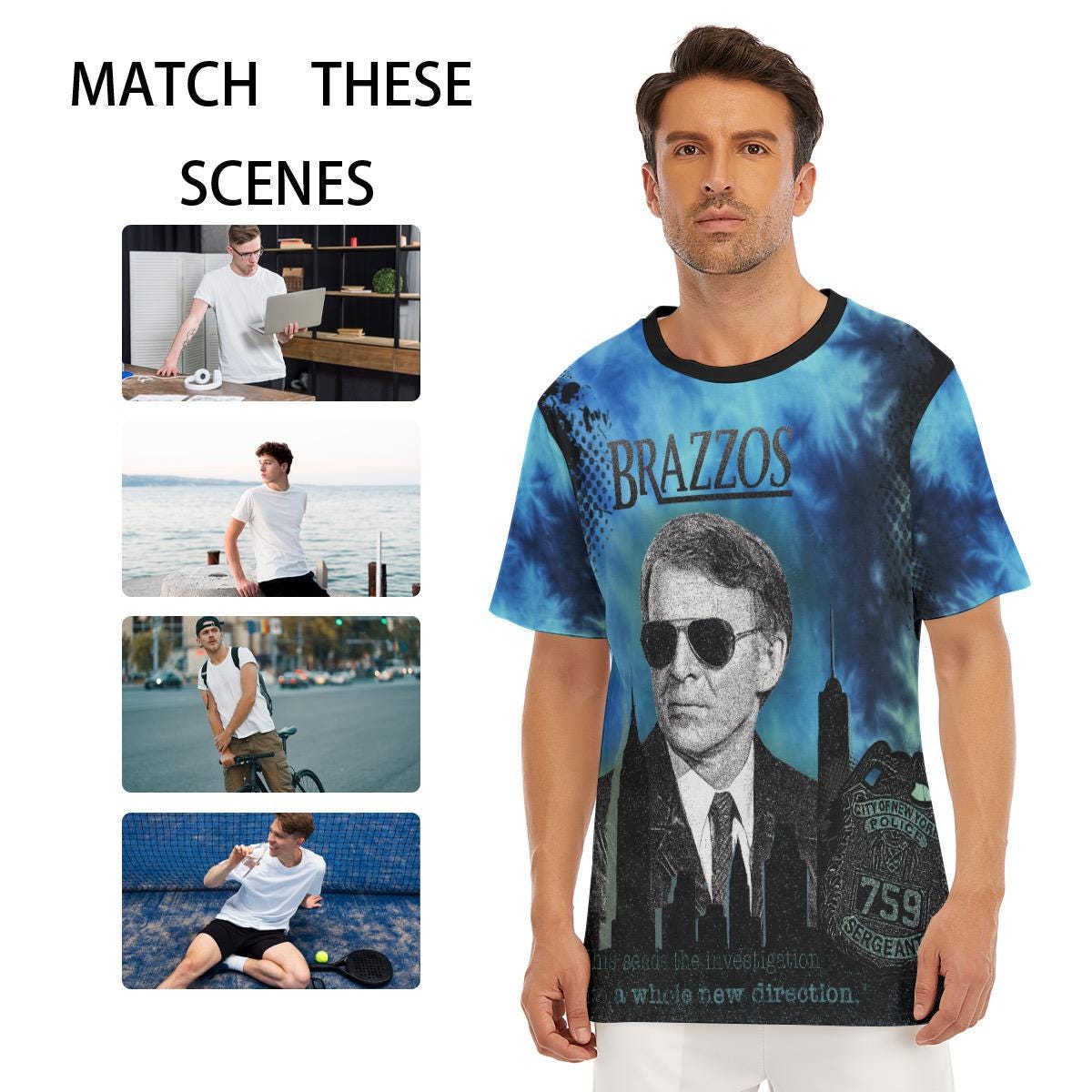 Brazzos Y2K 90s Retro T-Shirt | Fan Shirt Inspired by Only Murders in the Building