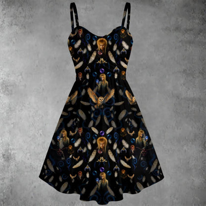 Goblin King Kaleidoscope Sweetheart Dress