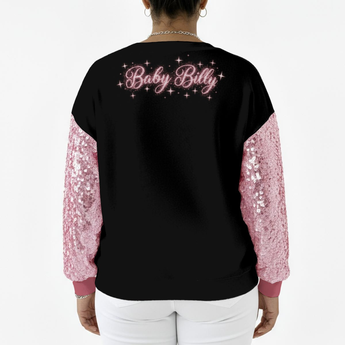 Payday Baby Billy ✨Sequin Sleeve✨ Sweatshirt