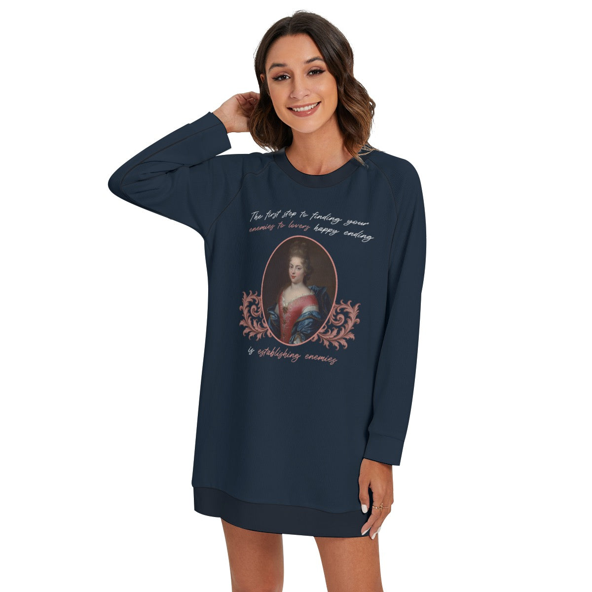 😠 ❤️😠 Enemies to Lovers Booktok Sweater– Spicy Romantasy Book Lover Top for Romance Readers, BookTok, and Book Clubs