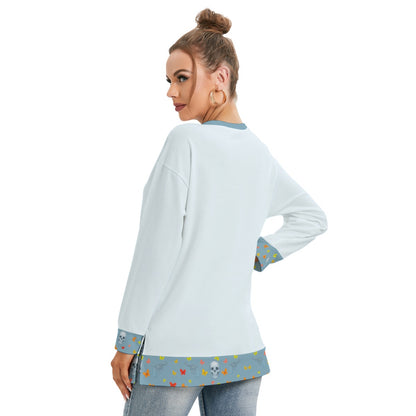 Cozy Clothes and Murder Shows Kitschy Sweatshirt