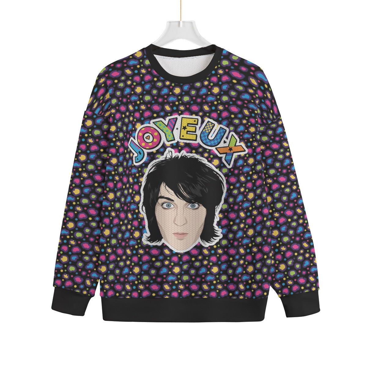 Joyeux Noël! | British Bake Off x Mighty Boosh Fan Pullover | Noel Fielding Oversized Sweater