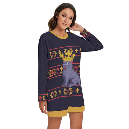 👑 Medieval Cat Sweater | King Cat Pullover | Trying Your Best