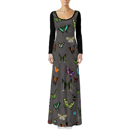 All-Over Print Women'S Velvet Shine Maxi Dress