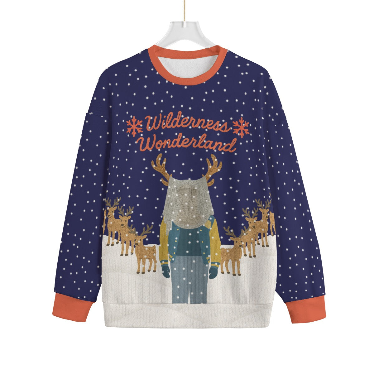 🦌 Antler Queen Reindeer Herd Pullover | Yellowjackets Holiday Sweater | Fanmade Winter Horror Tribute