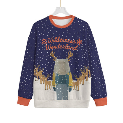 🦌 Antler Queen Reindeer Herd Pullover | Yellowjackets Holiday Sweater | Fanmade Winter Horror Tribute