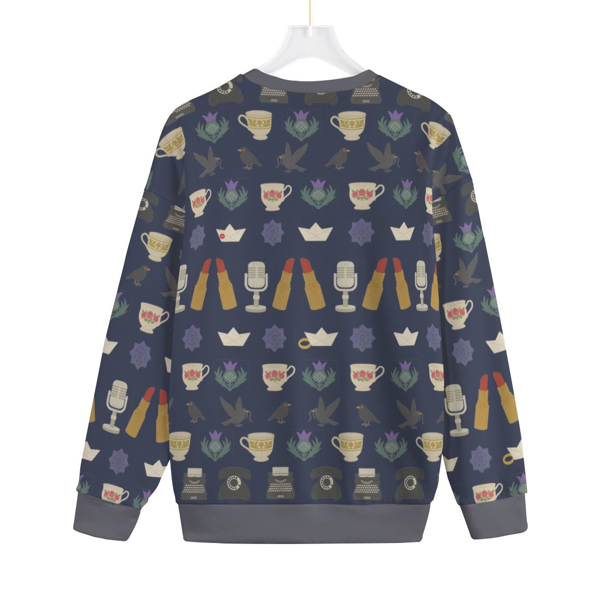 Sleep No More Holiday Ephemera Sweater