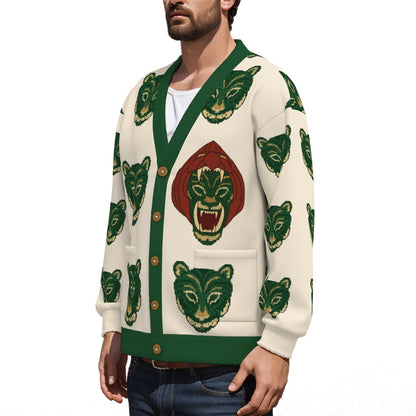 Scaredy Cat Fashion Cardigan with Button Closure