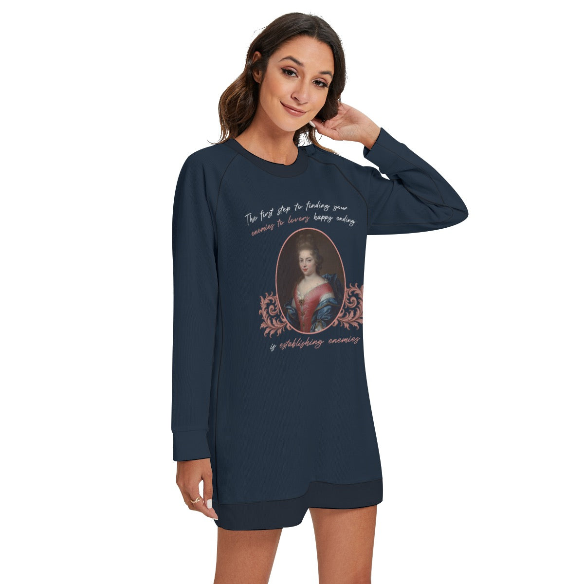 😠 ❤️😠 Enemies to Lovers Booktok Sweater– Spicy Romantasy Book Lover Top for Romance Readers, BookTok, and Book Clubs