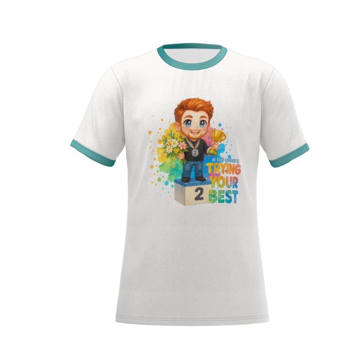 Brennan Lee Mulligan" Trying Your Best” T-Shirt | Game Changer Fan Shirt | Dropout