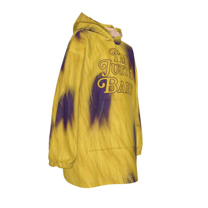 Sherpa-Lined "Just a Baby Spencer" Hoodie