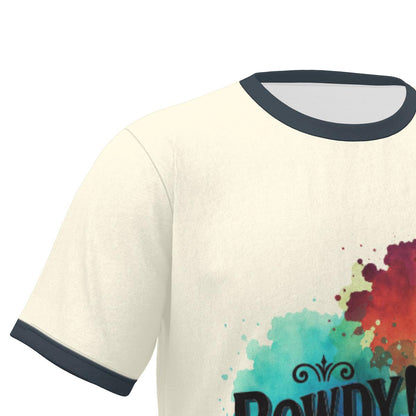 Wealwell Gotch “ROWDY!” T-Shirt | Cloudward Ho Graphic Tee | Dimension 20 Fanmade Merch