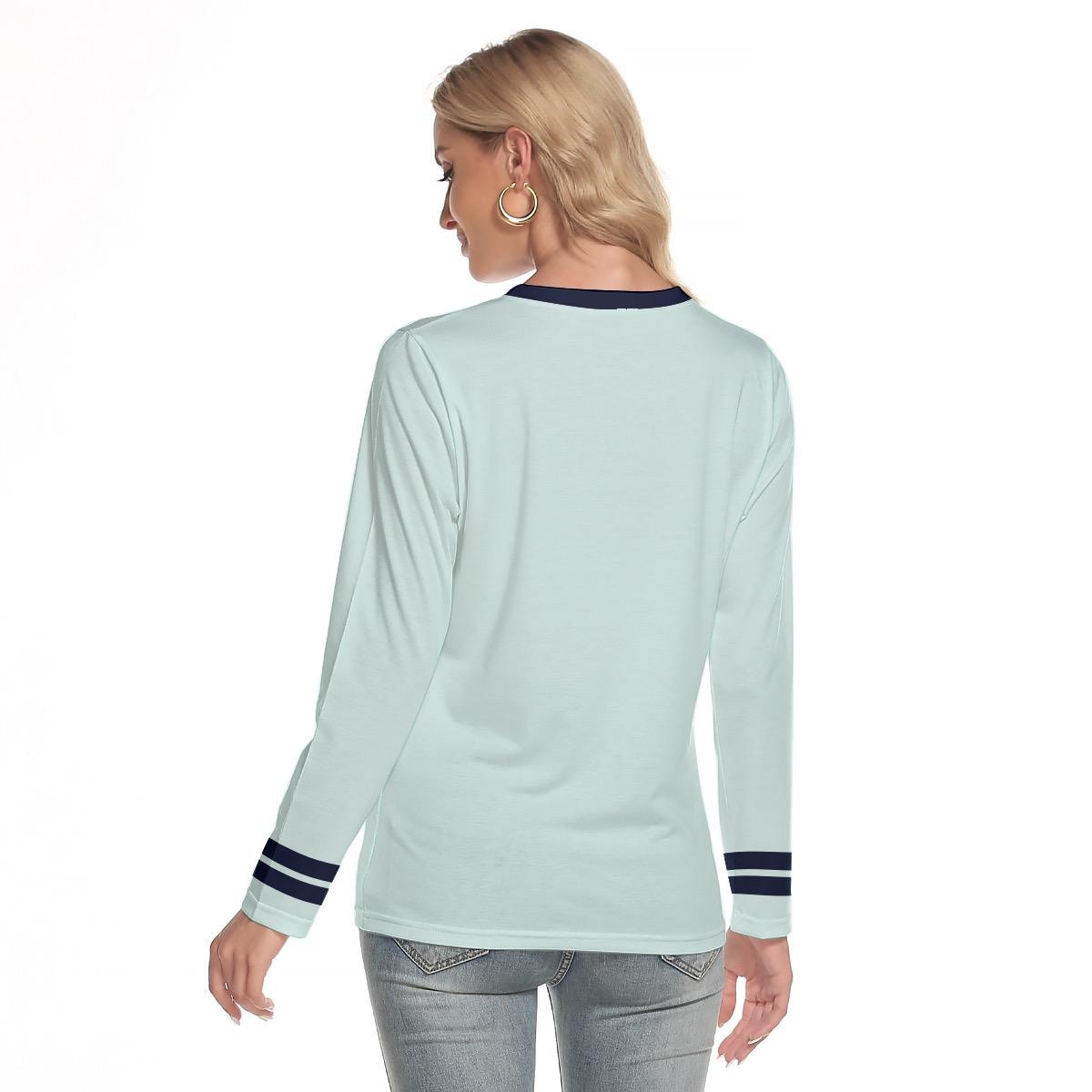 Kitschy Retro Y2K Capybara Long Sleeve Top | Atomic Starburst 2000s Nostalgia