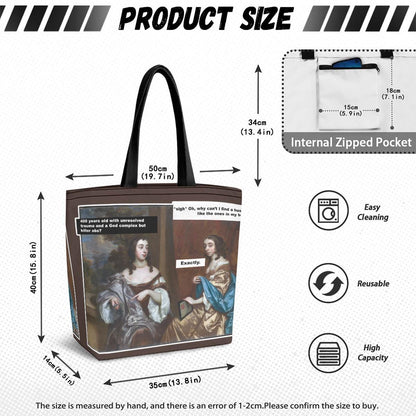 Romantasy Book Boyfriends Canvas Tote Bag