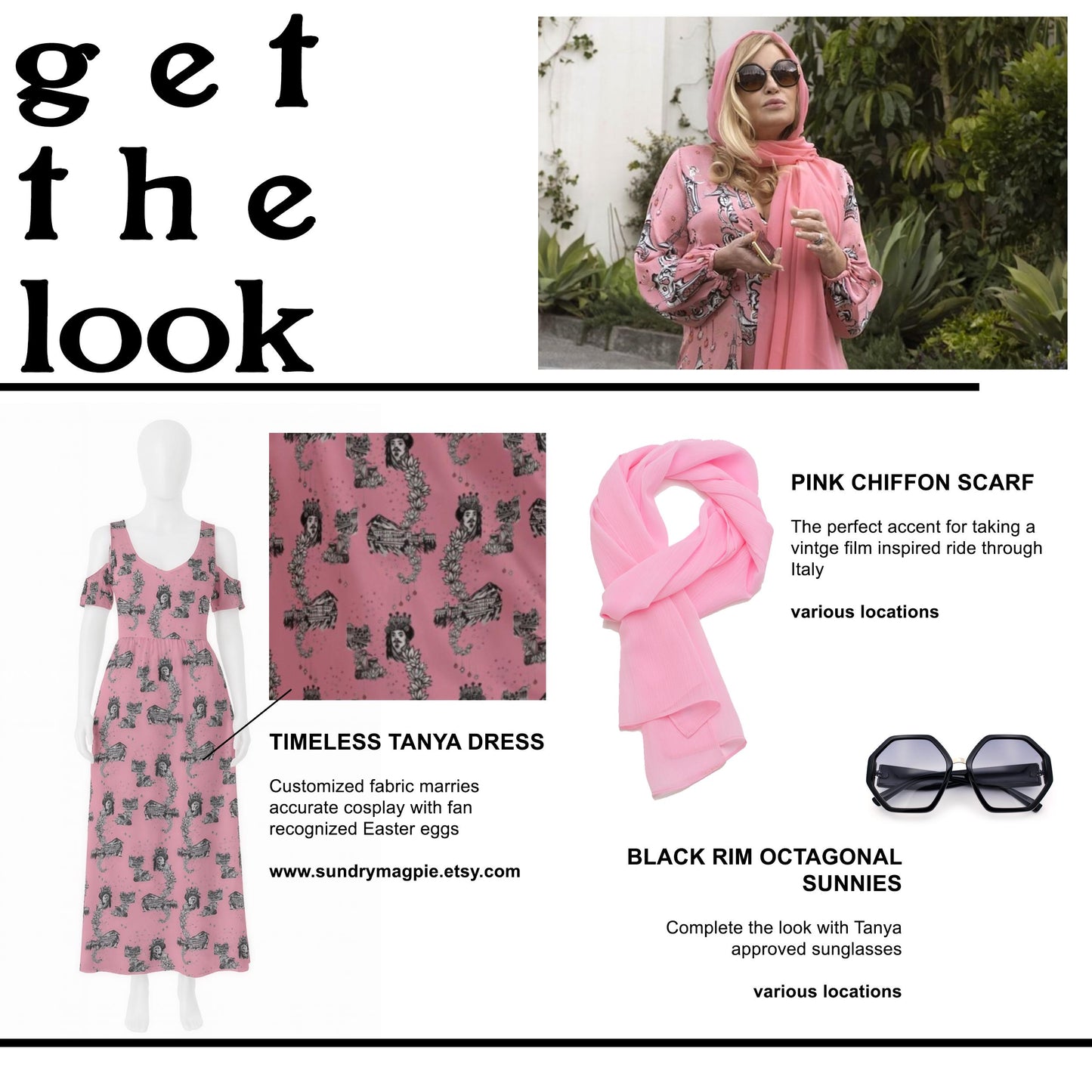 Timeless Tanya Cosplay Dress | vacation Inspired Parody Costume