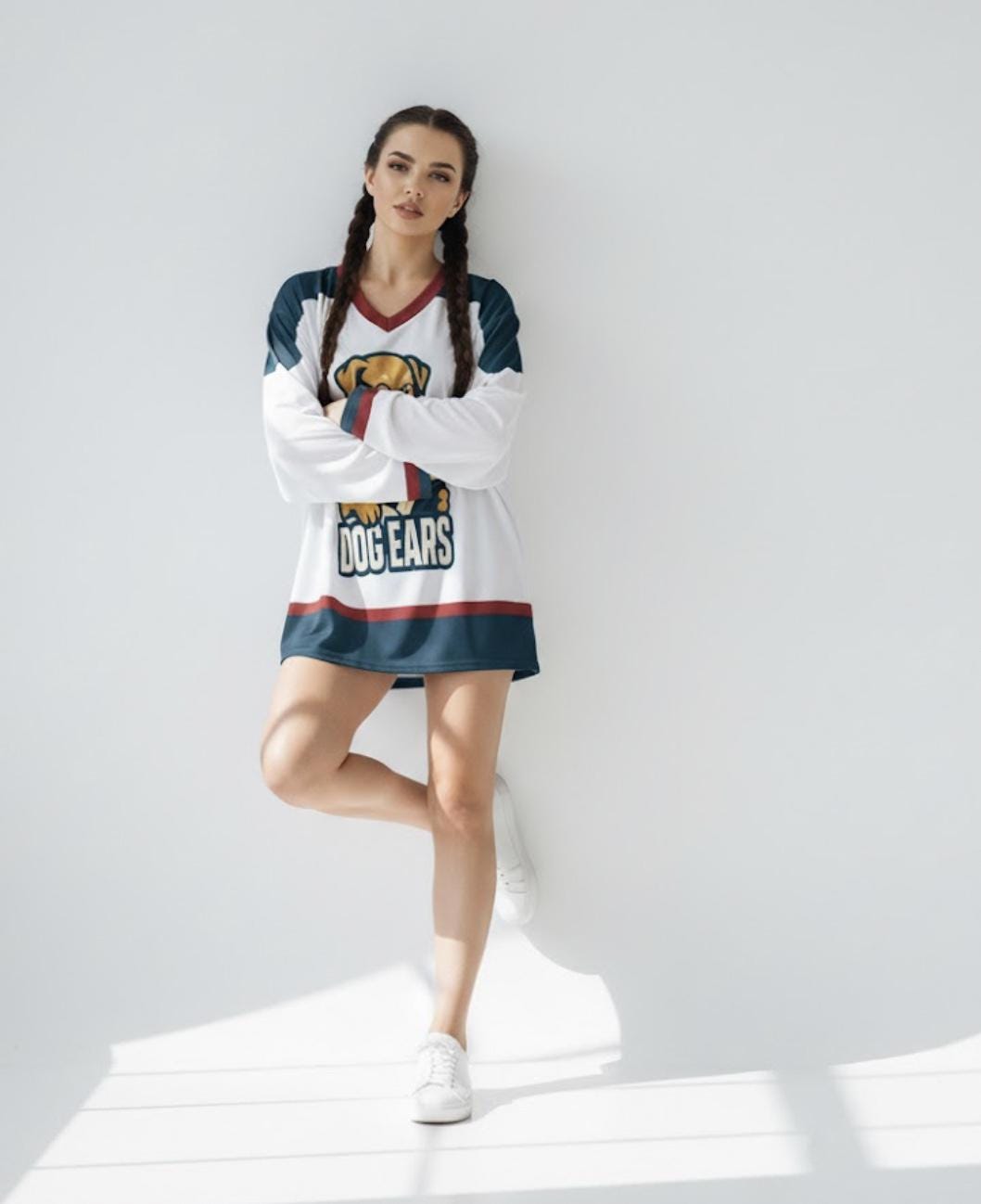 The Dog Ears Hockey Jersey – Reading is My Favorite Sport – Literary Team Spirit Top