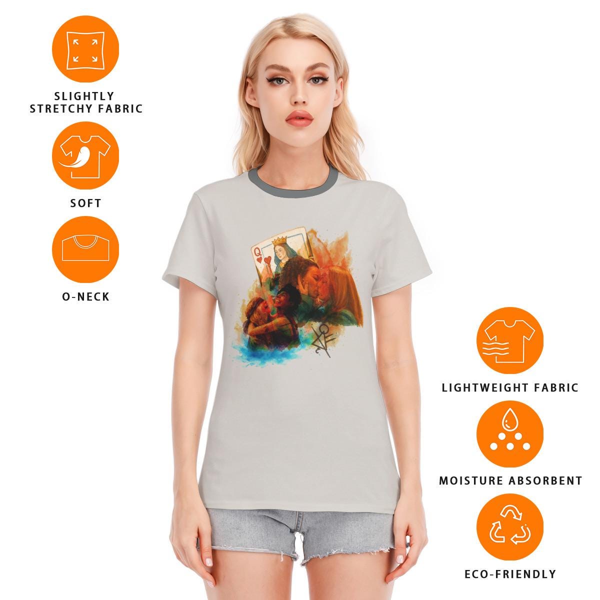 Tai and Van Through Thick and Thin T-Shirt Inspired by Antler Queen Fan-made Merch