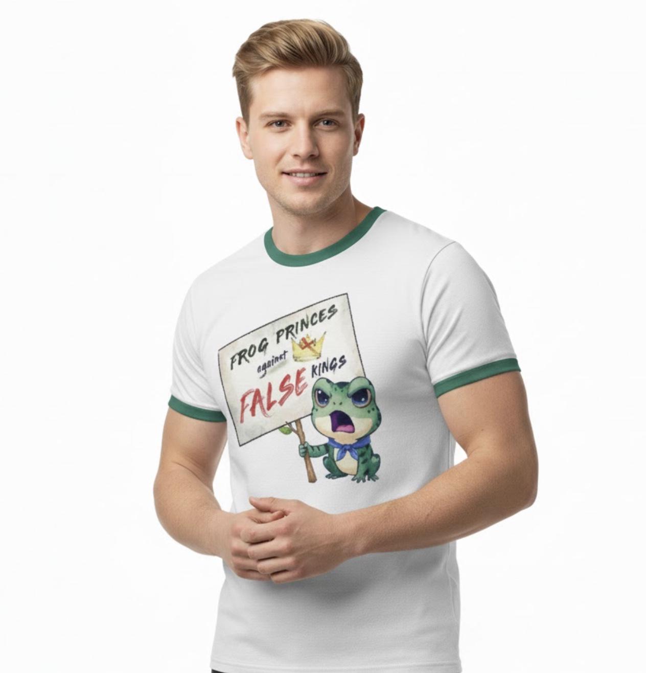 🐸 Frog Princes Against False Kings Protest Shirt • Portland Frog Meme Tee 🐸