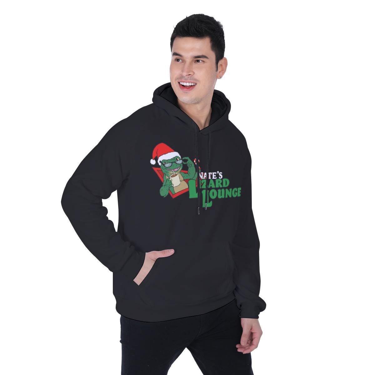 Nate's Lizard Lounge Parody Holiday Hoody Fan-made Merch