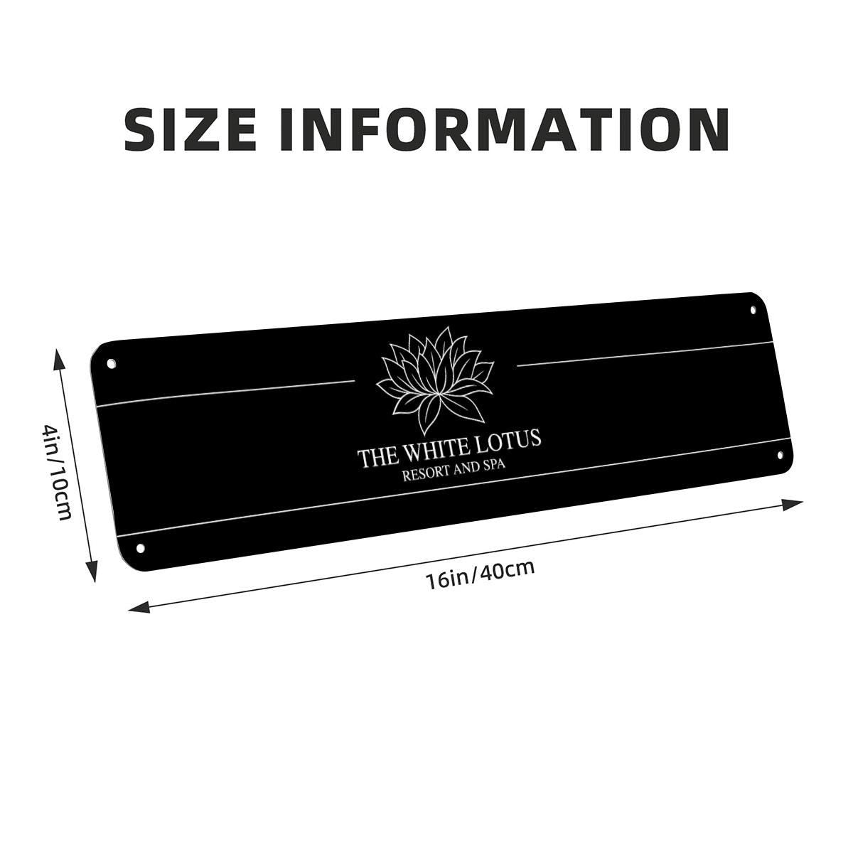 vacation Inspired Aluminum Sign – Resort Party Sign for Bachelorette, Wedding or TV-Themed Event