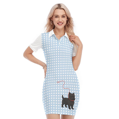 Dorothy and Wizard of Oz inspired Golf-style Dress