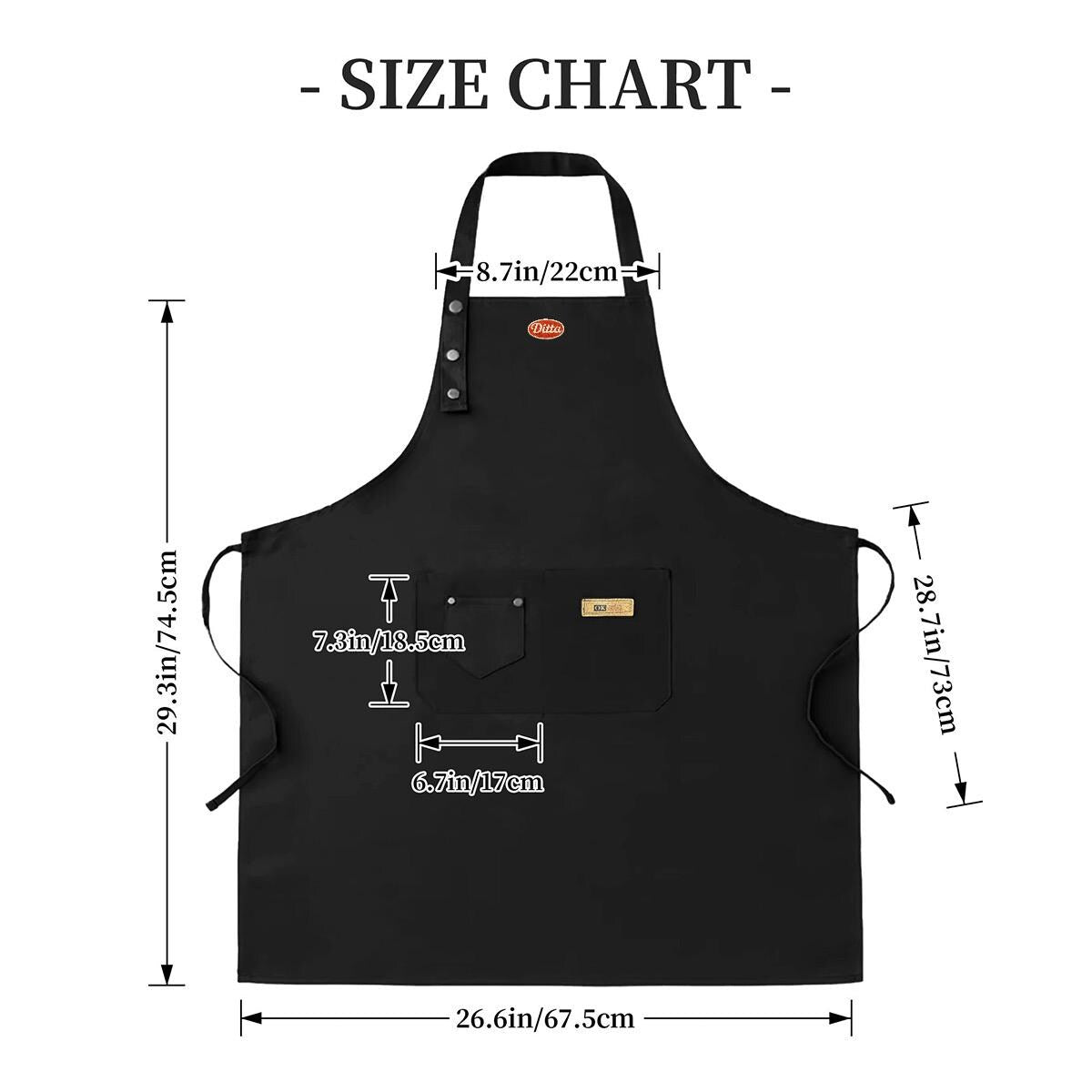 Black Mirror Inspired Ditta Apron – Fanmade Merch Cosplay Kitchen Gift
