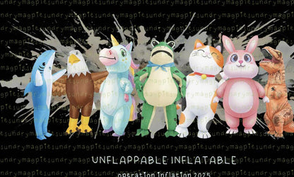 🐸 Political Meme Graphic Tee • Operation Inflation Protest Shirt • Portland Frog & Animal Protesters 🦖