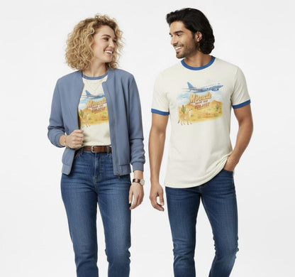 Miracle over the Mojave Travel Shirt  Parody Fan-made Merch