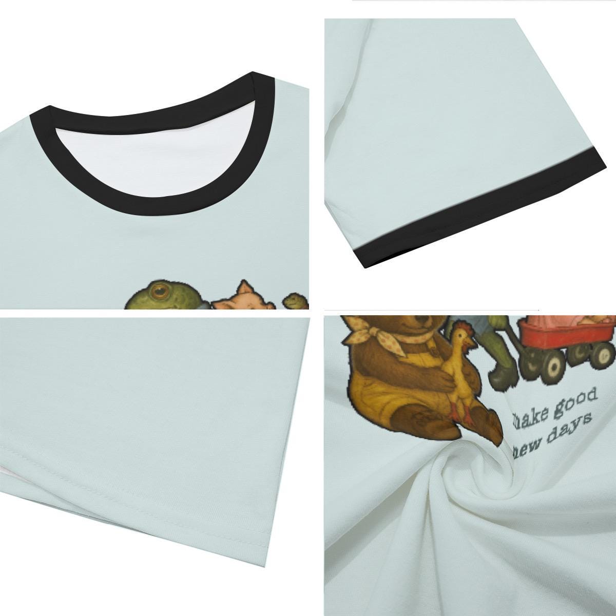 Y2K Cartoon Tribute Tee: 80s-90s Cartoon Nostalgia, Soft Cotton