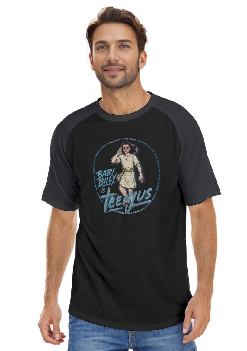 Teenjus Parody T-Shirt: Righteous family Baby Billy Fan Merch