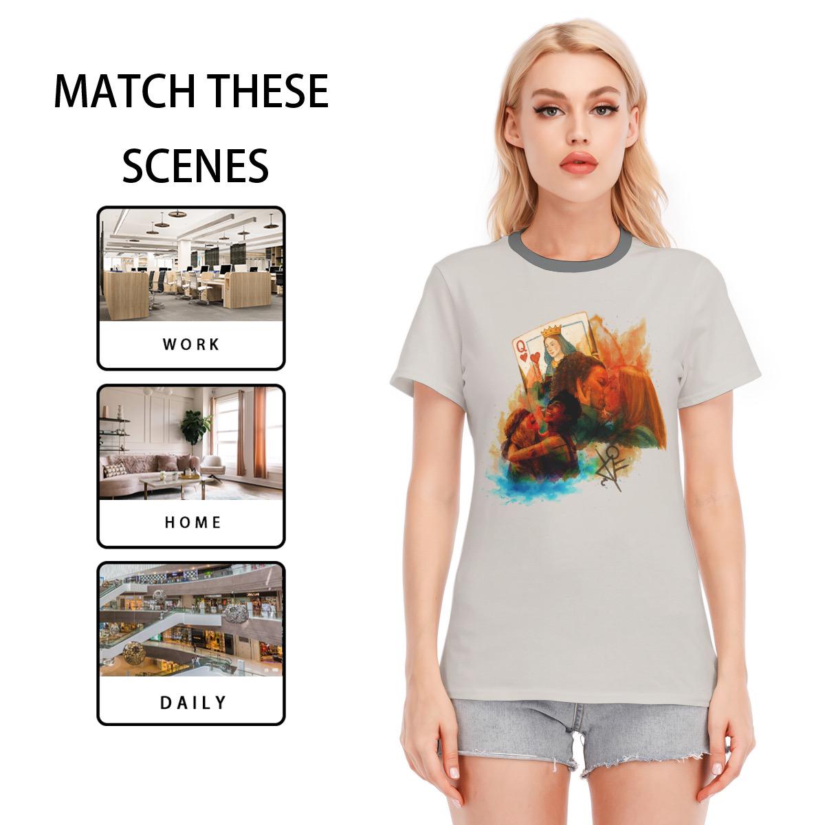 Tai and Van Through Thick and Thin T-Shirt Inspired by Antler Queen Fan-made Merch