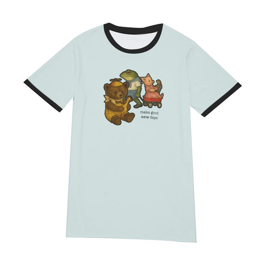 Y2K Cartoon Tribute Tee: 80s-90s Cartoon Nostalgia, Soft Cotton