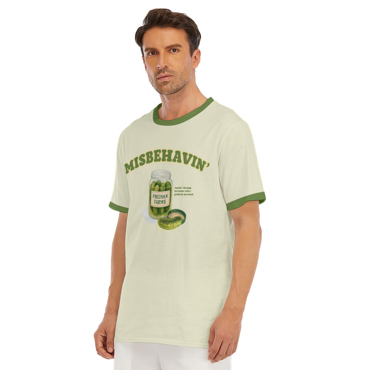 Misbehavin' Pickle Jar T-Shirt: Righteous family Fan Merch