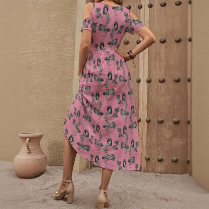 Timeless Tanya Cosplay Dress | vacation Inspired Parody Costume