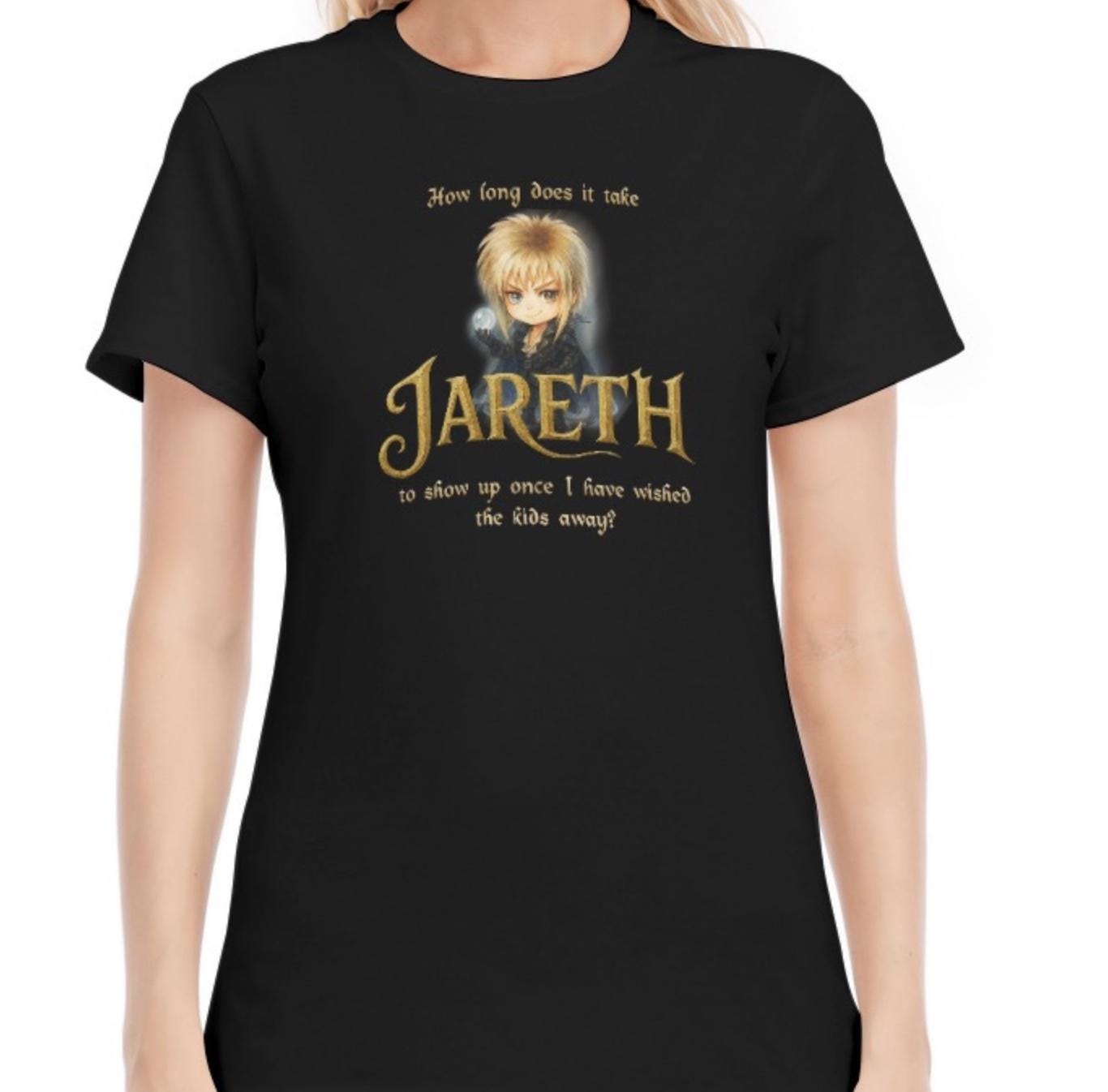 Fantasy Maze Inspired Jareth Goblin King Shirt – Funny 80s Fantasy Parody Tee, Fanmade Merch
